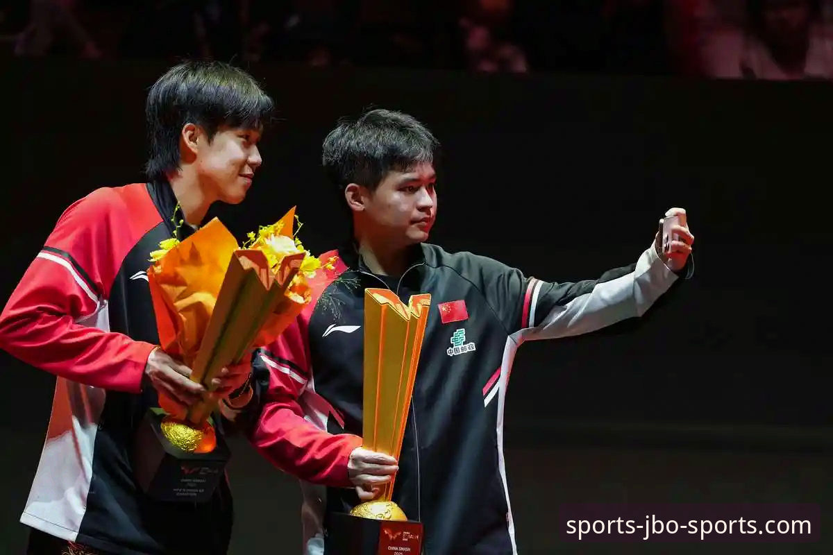 竞博体育功能特点官方下载 中国男乒世锦赛小组赛横扫英格兰,林诗栋王楚钦梁靖崑各显神通